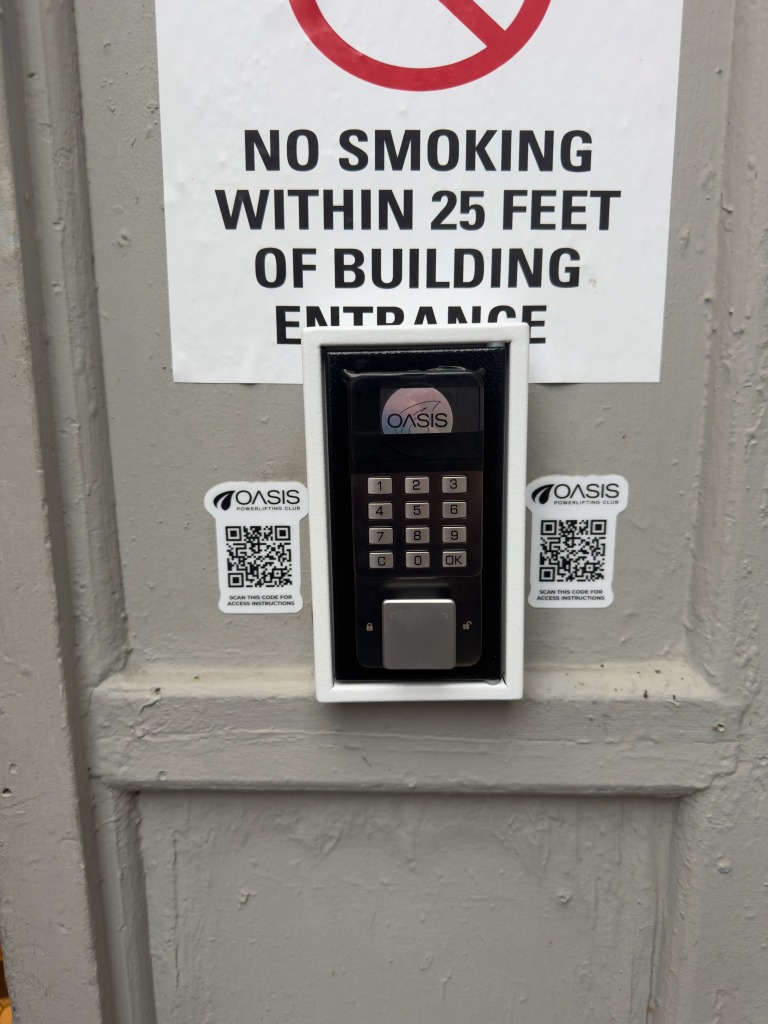 Front Door Lockbox Keypad