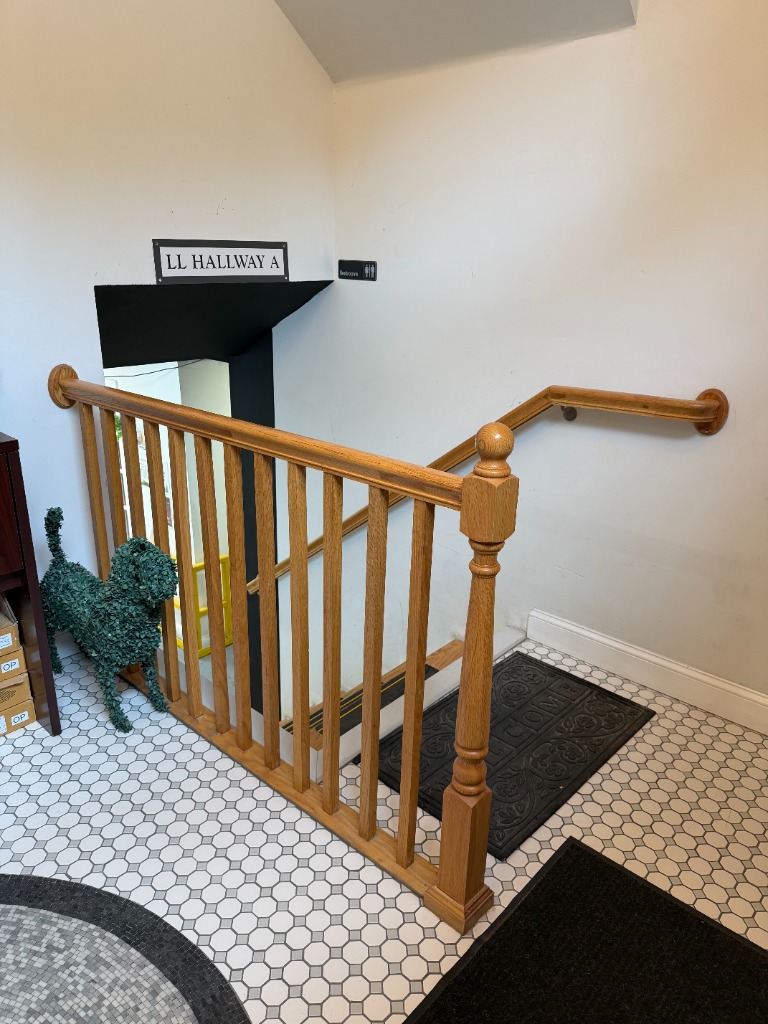 Stairs leading down