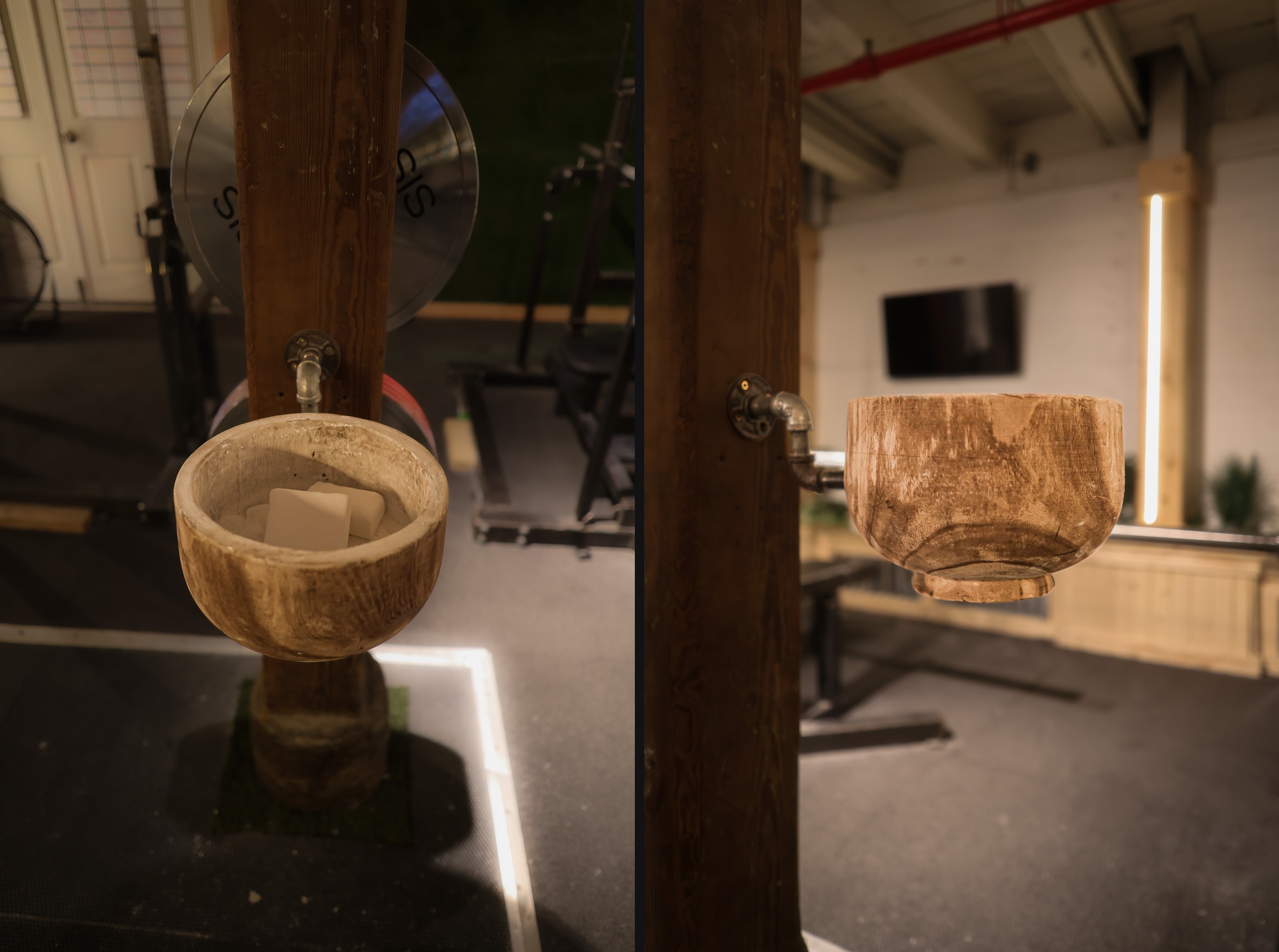Chalk Bowls & Magnesium Carbonate Blocks